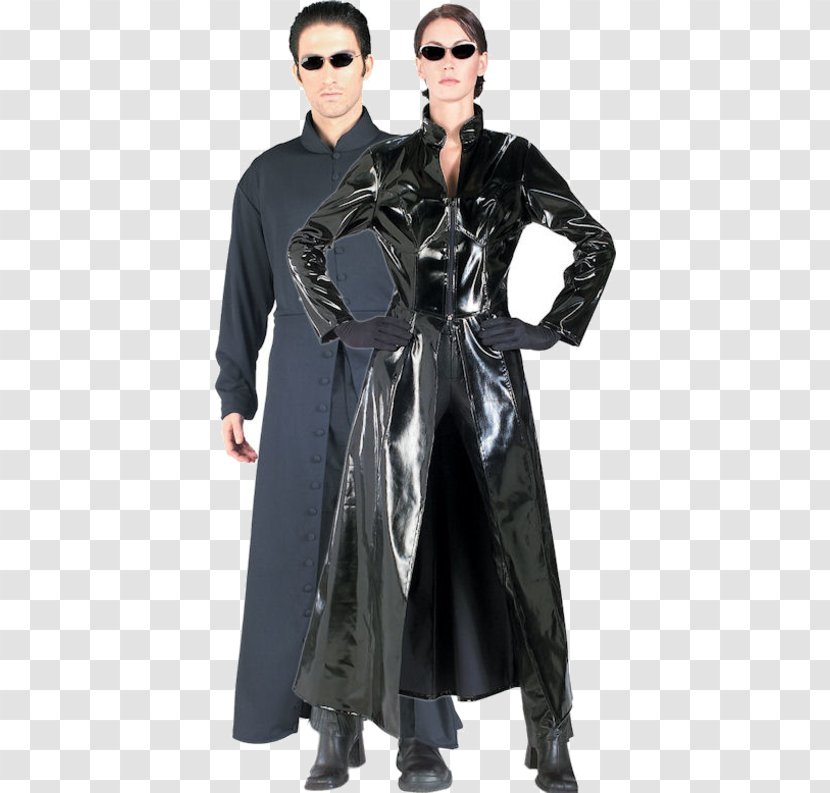 Trinity Neo The Matrix Reloaded Costume - Cartoon Transparent PNG