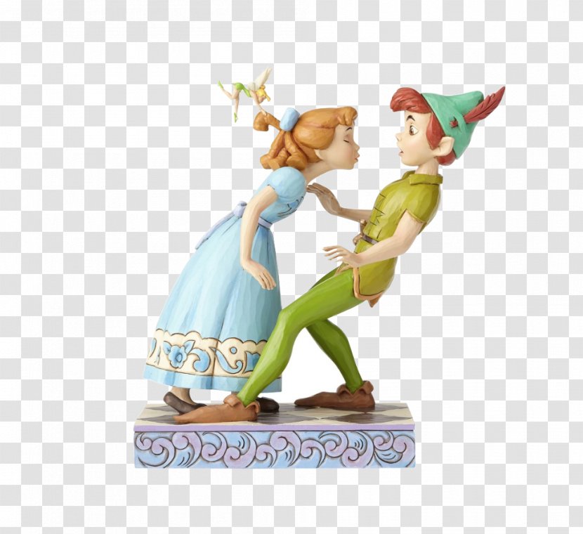 Peter Pan Wendy Darling Tinker Bell Captain Hook Princess Aurora - Figurine Transparent PNG