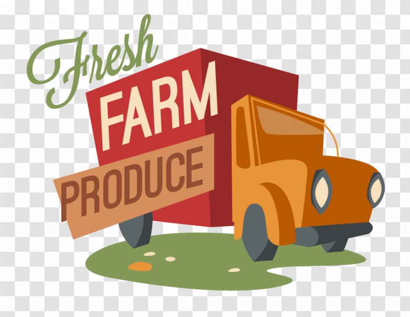 Farm Agriculture Logo Livestock - Sticker - Playful Truck Vector Material Transparent PNG