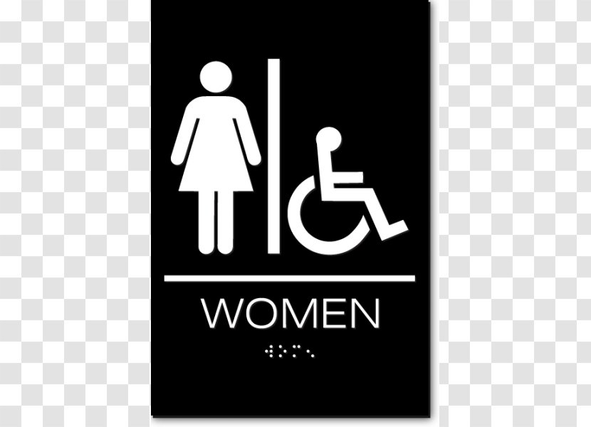 Unisex Public Toilet Accessible Bathroom Disability - Woman Transparent PNG