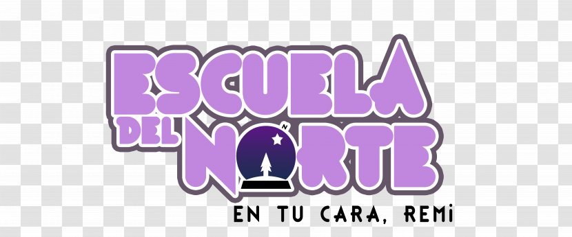 Logo Brand Font - Purple - NORTE Transparent PNG