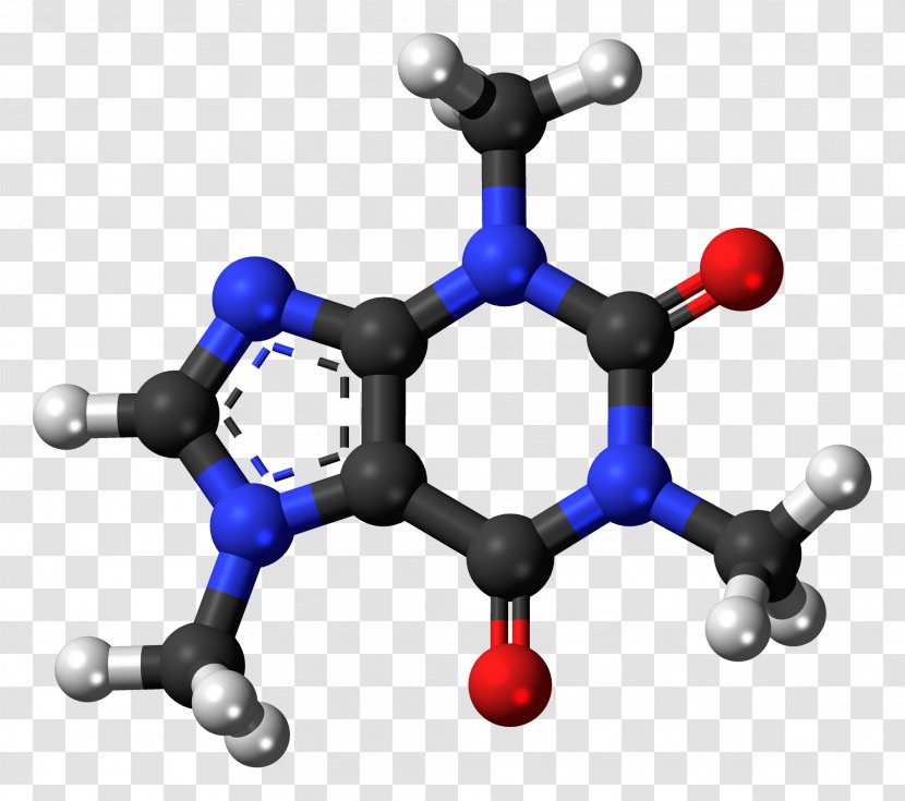 Salicylic Acid Glycolic Chemistry Ball-and-stick Model - Watercolor - Molecule Transparent PNG