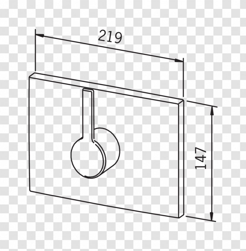 Door Handle Drawing Line Material Transparent PNG