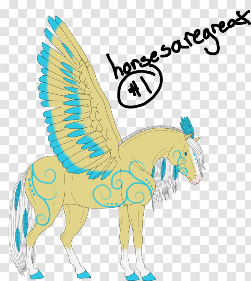 Clip Art Illustration Beak Feather Animal - Pony - Palomino Pegasus Transparent PNG