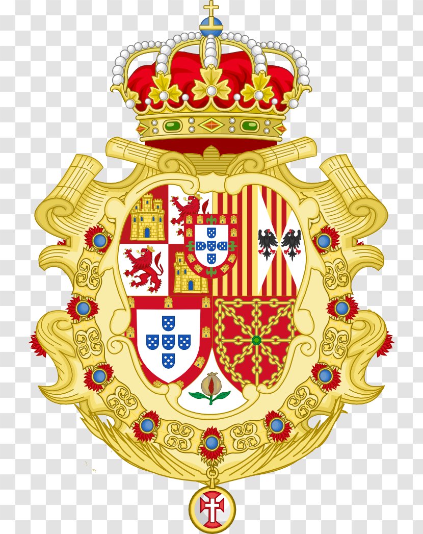 Coat Of Arms Spain Crest Monarchy - Order The Golden Fleece - Government Transparent PNG