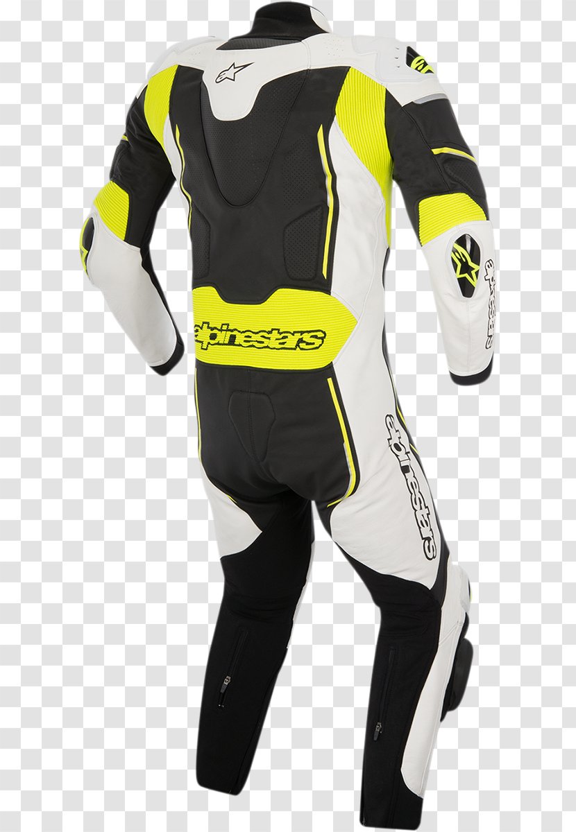 Alpinestars Motorcycle Jersey Racing Suit Leather - Track Day Transparent PNG