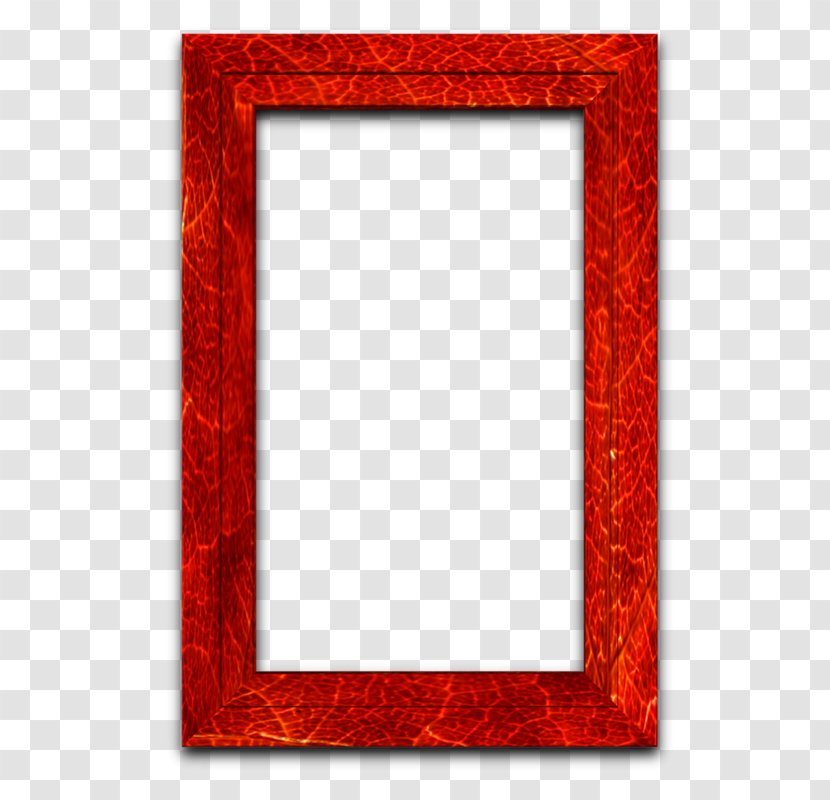 Picture Frames Rectangle - Orange - Cuadros Transparent PNG