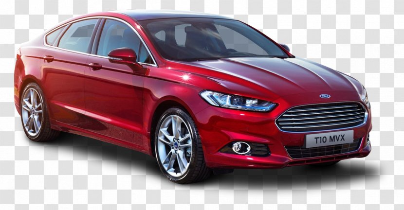Ford Mondeo 2015 Focus ST Fiesta S-Max - Red Car Transparent PNG