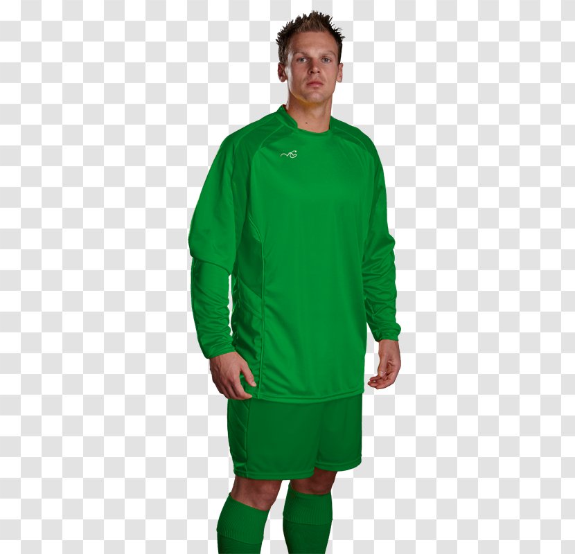 T-shirt Sleeve Product Neck Outerwear - Tshirt - Yellow Ball Goalkeeper Transparent PNG