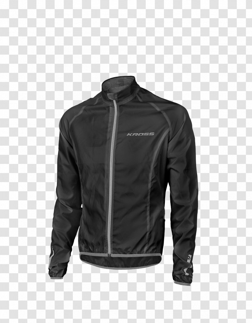 Leather Jacket Kross SA Bicycle Clothing - Sa - Rain Gear Transparent PNG