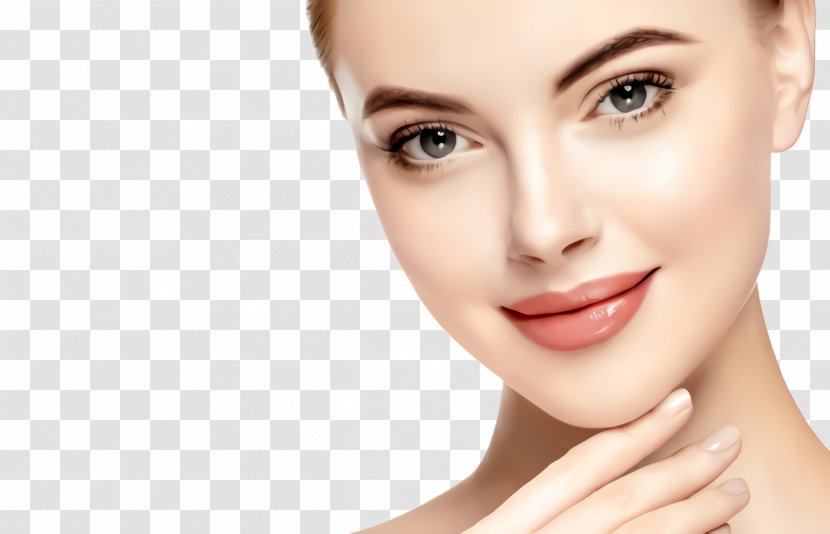 Face Eyebrow Hair Skin Cheek - Forehead Beauty Transparent PNG