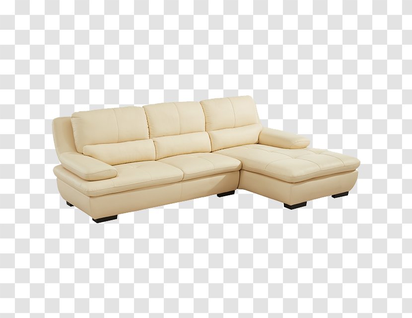 Chaise Longue Couch Sofa Bed - White At Home Transparent PNG