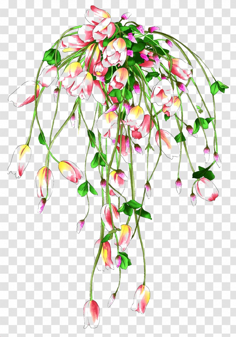 Floral Design Flower Tulip - Floristry - Hanging Arrangement Transparent PNG