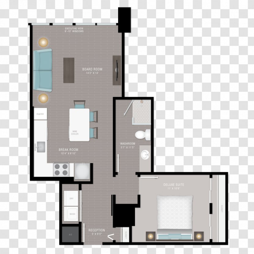The Office Apartments House Renting Loft - Attic - Suite Transparent PNG