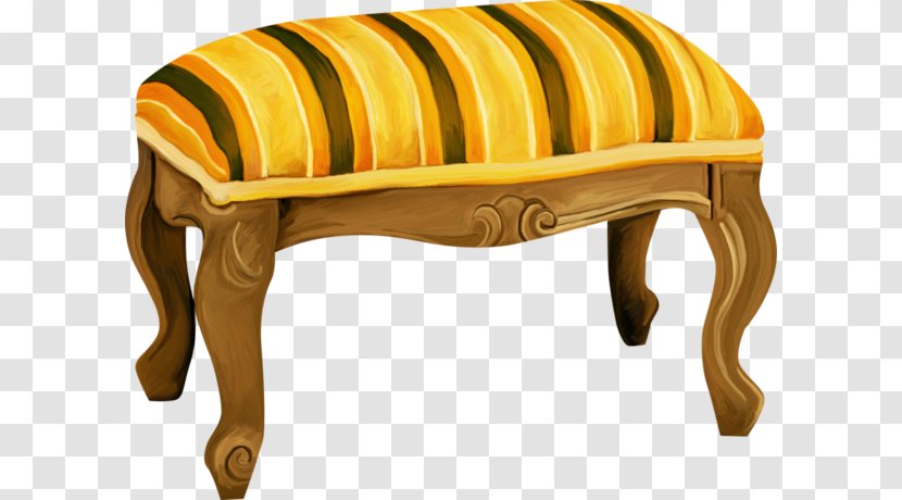 Chair Couch - Garden Furniture - Striped Transparent PNG