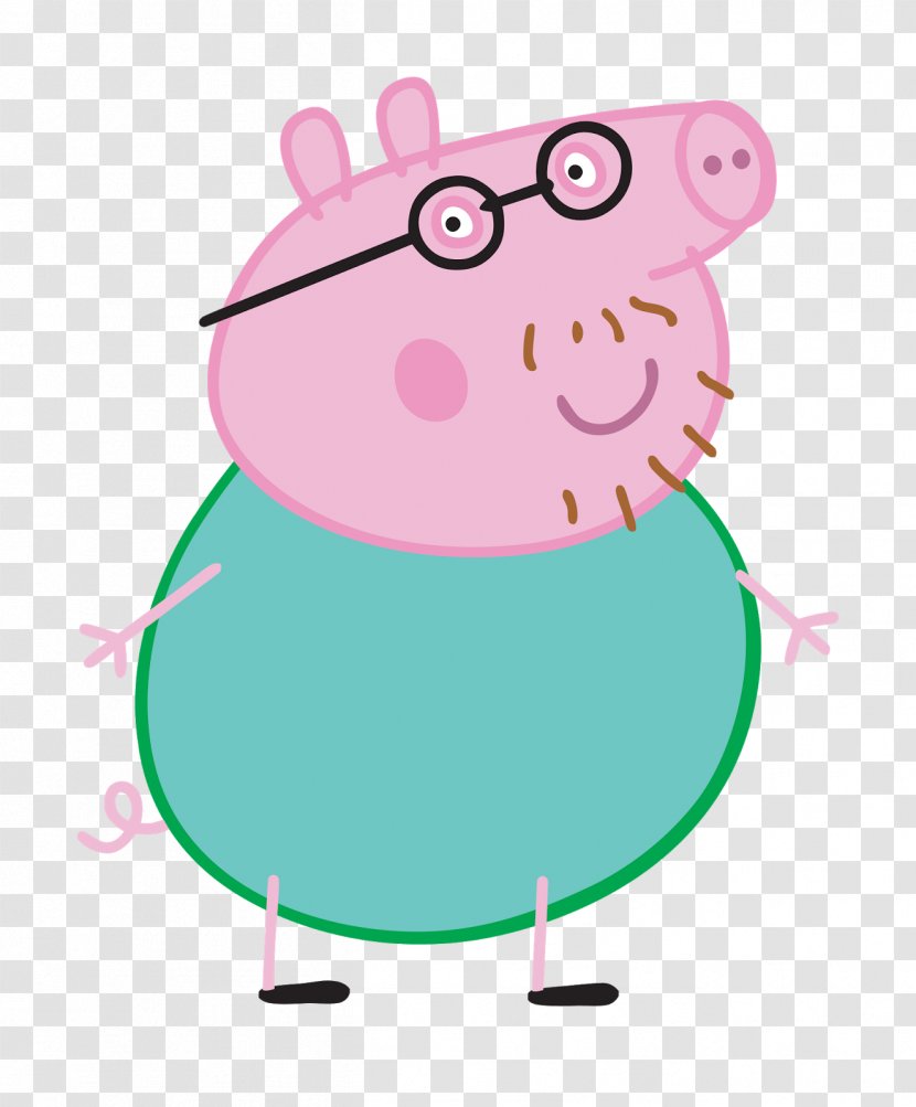 Daddy Pig Clip Art - Television Transparent PNG