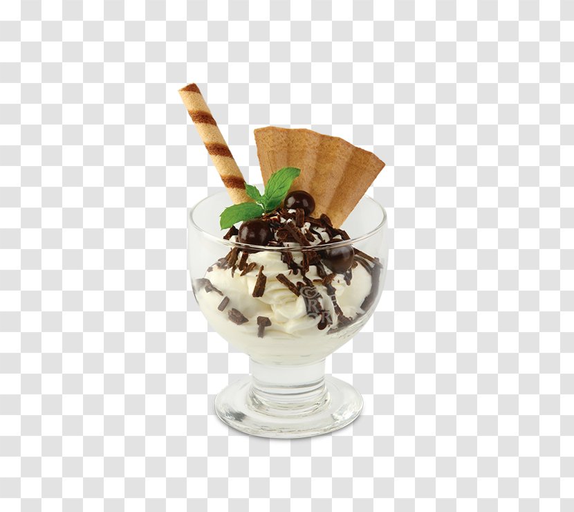 Sundae Chocolate Ice Cream Carte D'Or Cafe Parfait - Frozen Dessert - Menu Transparent PNG