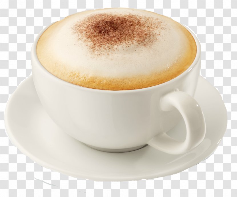 Cappuccino Espresso Coffee Cafe Latte - Drink Transparent PNG