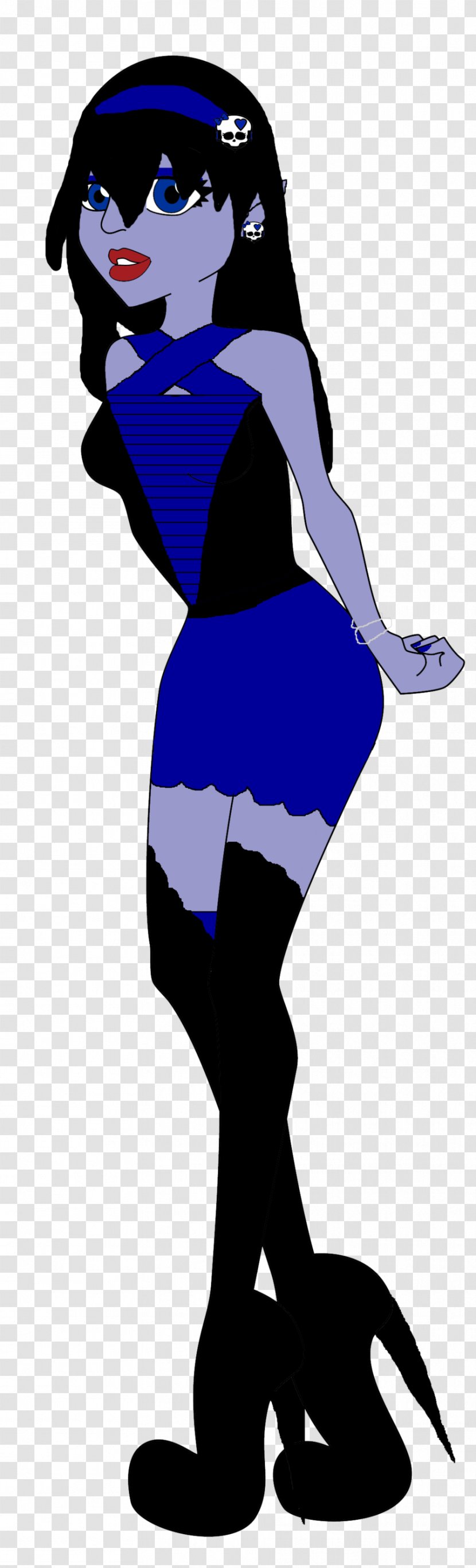 Clip Art Illustration Cartoon Human Cobalt Blue - Logo Monster High Transparent PNG