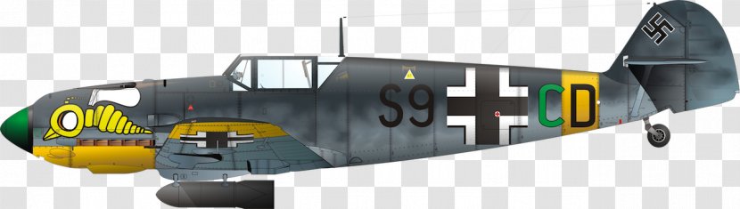 Messerschmitt Bf 109 110 Airplane Battle Of Britain - 108 Transparent PNG