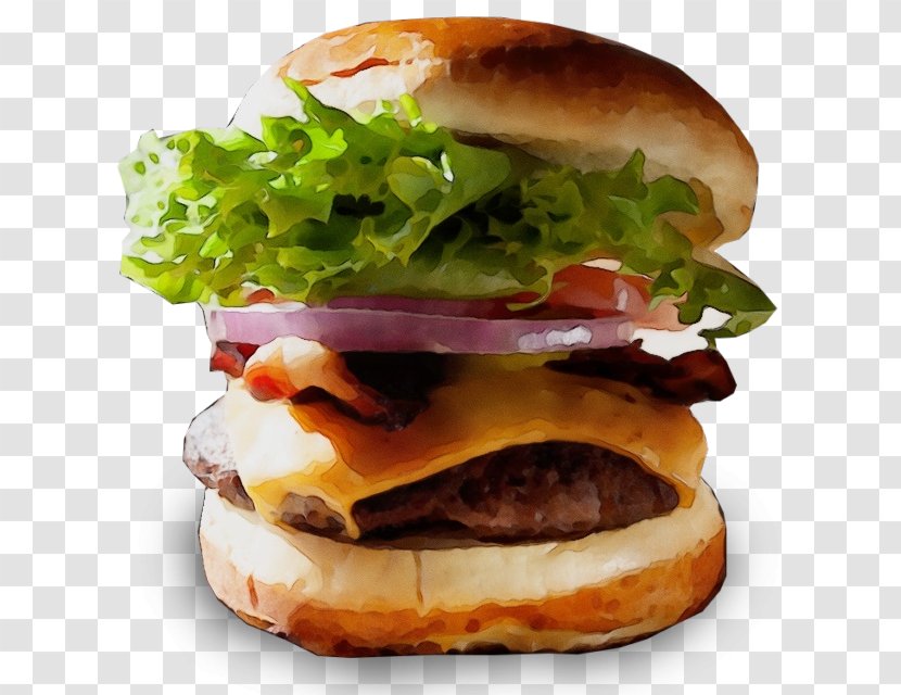 Hamburger - Junk Food - Ingredient Cuisine Transparent PNG