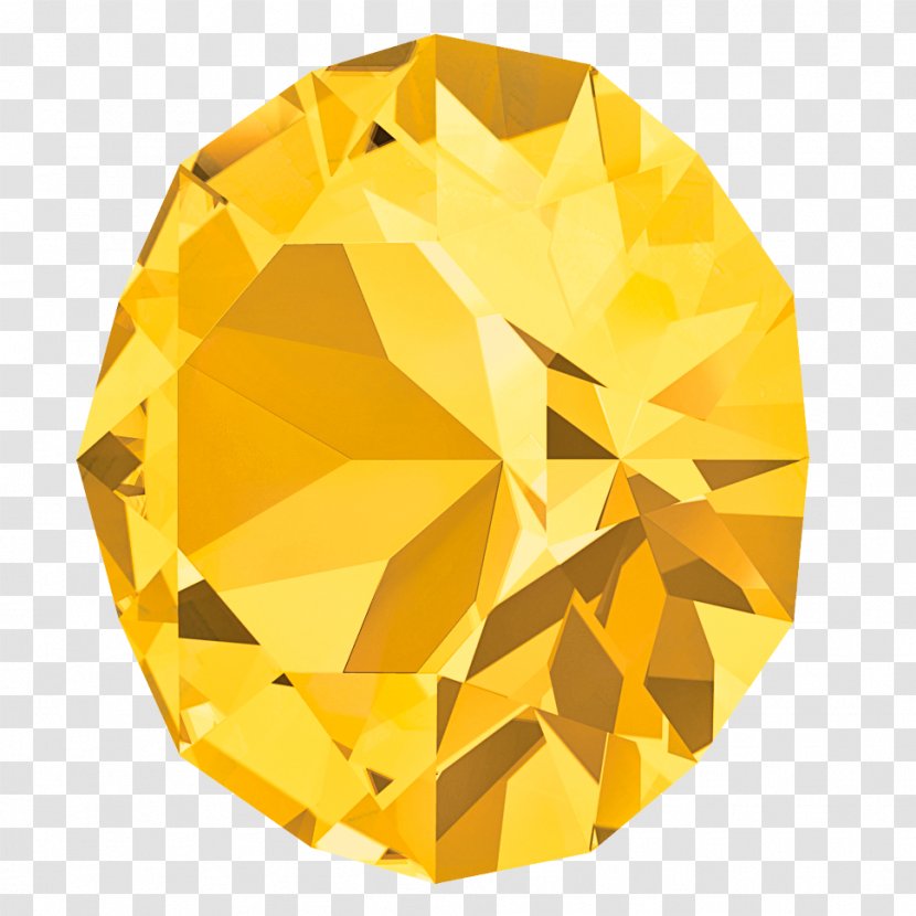 Imitation Gemstones & Rhinestones Swarovski AG Bead Crystal - Orange - Amber Transparent PNG