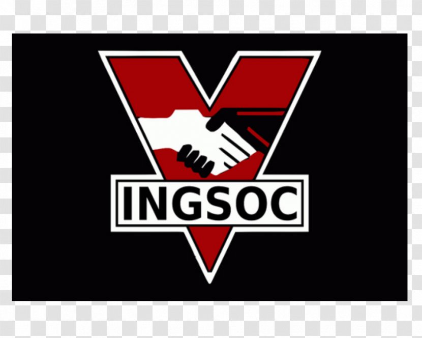 Nineteen Eighty-Four Big Brother Winston Smith Politics And The English Language Ingsoc - Signage - Video Poster Transparent PNG