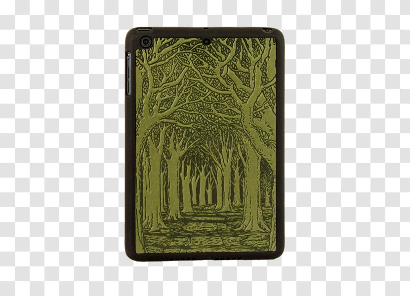 Avenue Of Trees Notebook Green Rectangle - Tree Transparent PNG