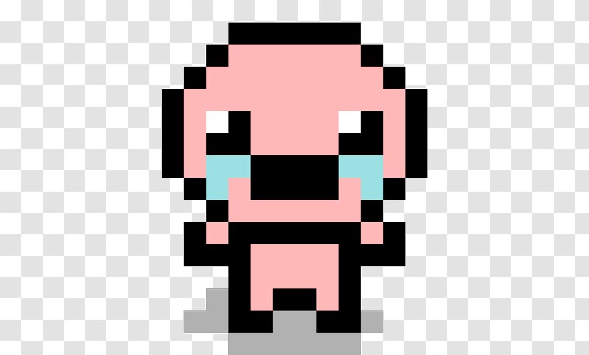 The Binding Of Isaac: Afterbirth Plus Minecraft Pixel Art Video Games - Pink Transparent PNG