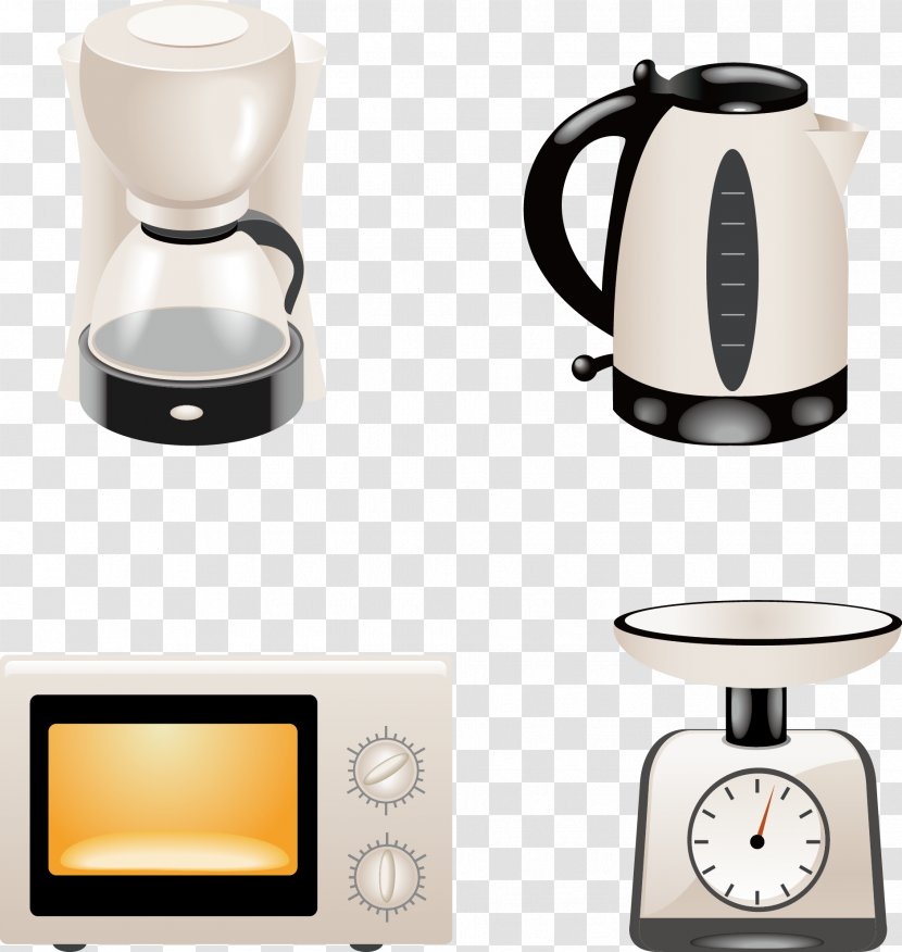 Home Appliance Kitchen Royalty-free Illustration - Stock Photography - Electric Kettle And Soya-bean Milk Maker Transparent PNG