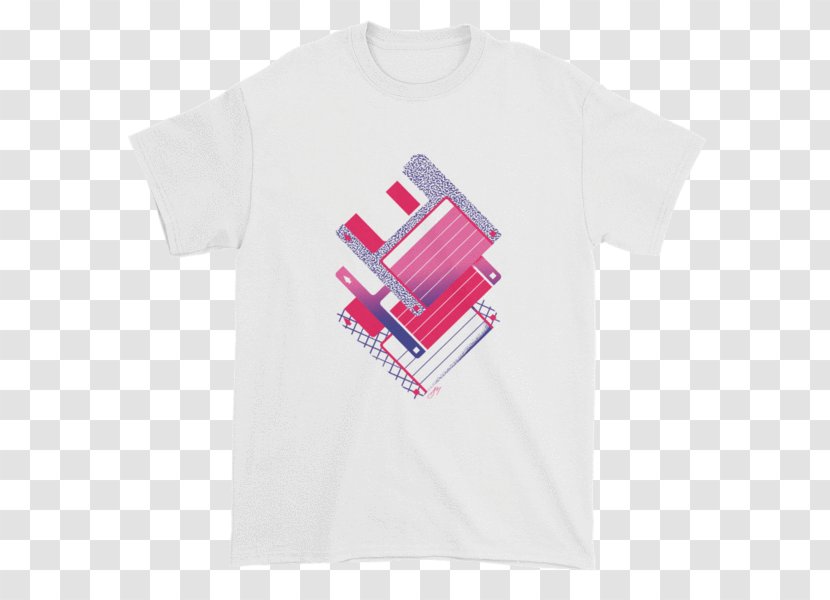 Floppy Disk Storage Illustrator Disketová Jednotka T-shirt - Graphic Designer - Pink Flamingo Drink Float Transparent PNG
