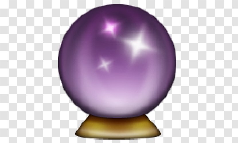 Emojipedia Sticker Crystal Ball Muxu.Muxu - Sphere - Emoji Transparent PNG