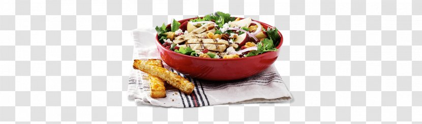 Caesar Salad Cobb Vegetable Vegetarian Cuisine - Tableware Transparent PNG