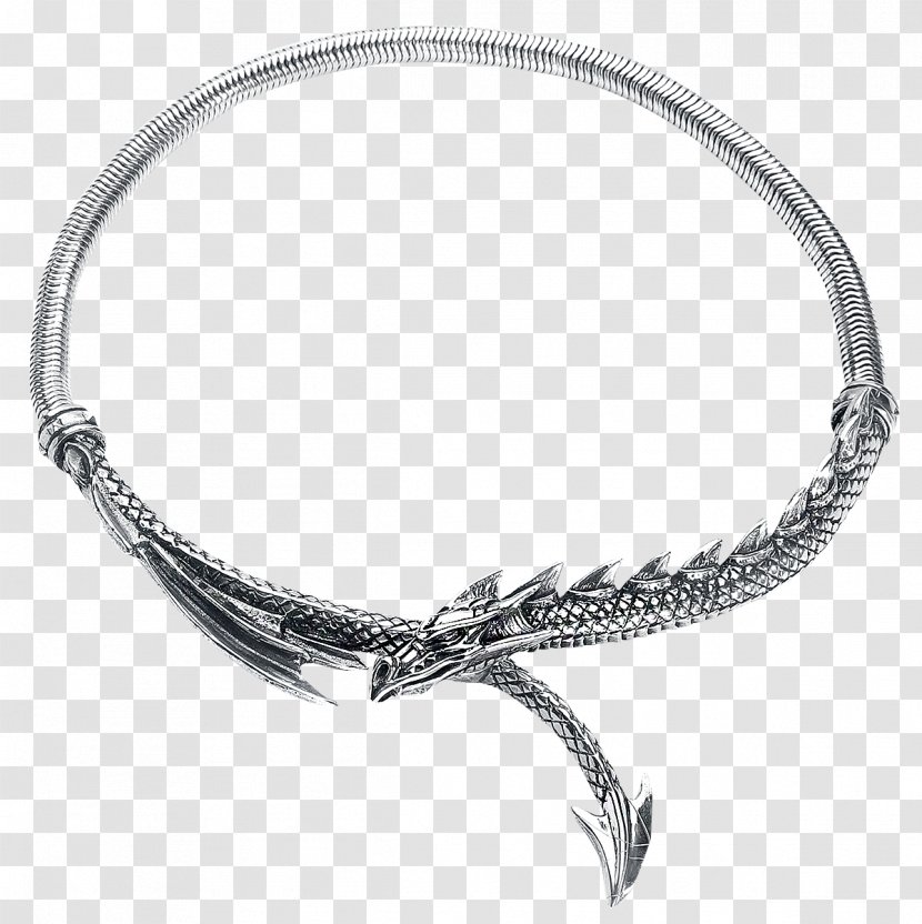 Alchemy Gothic E274B - Length - The Black Dragon's Lure Ear Wrap Necklace Bracelet EarringNecklace Transparent PNG