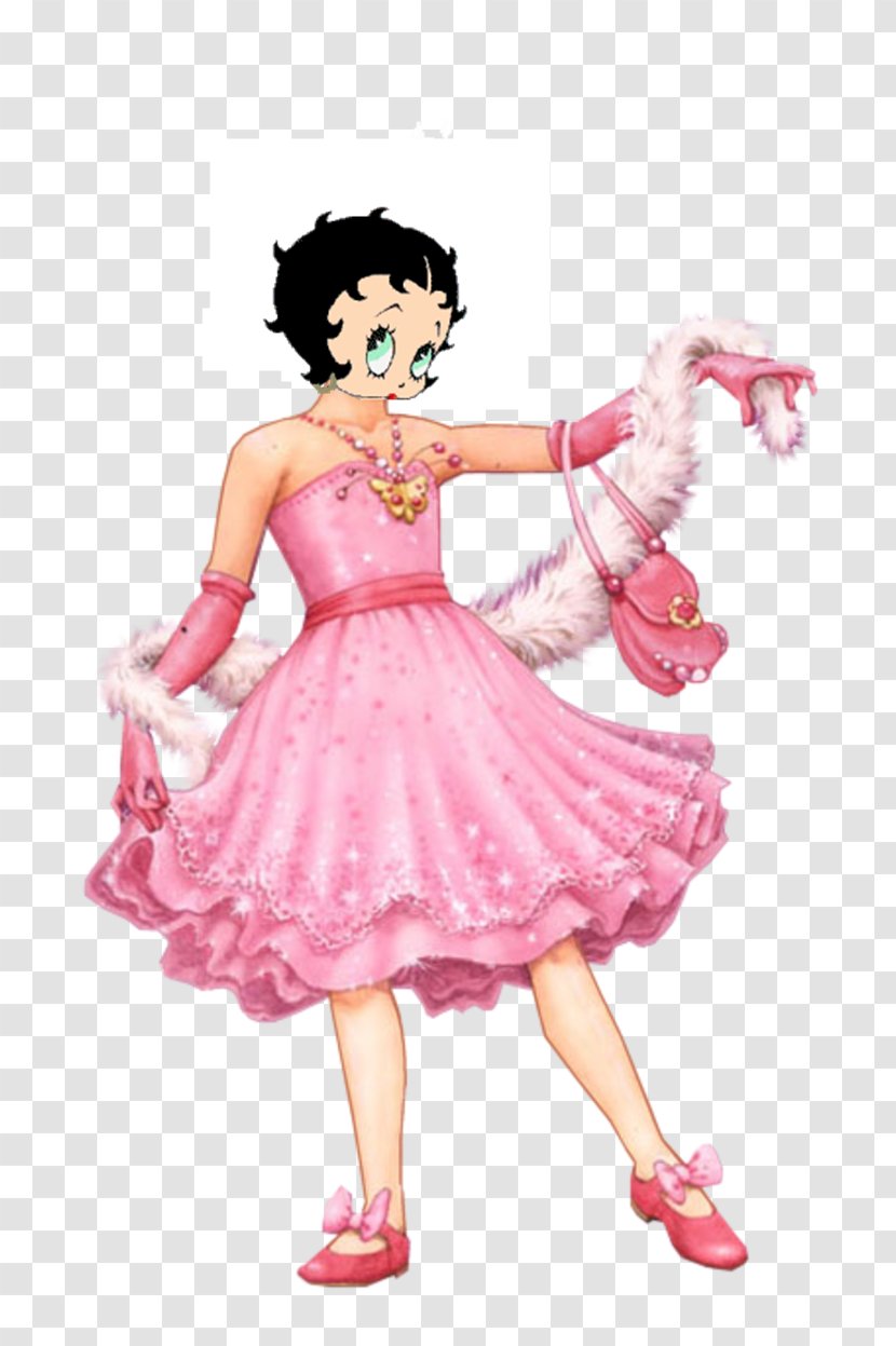 Betty Boop Animation Animated Cartoon - Watercolor - Tube Transparent PNG