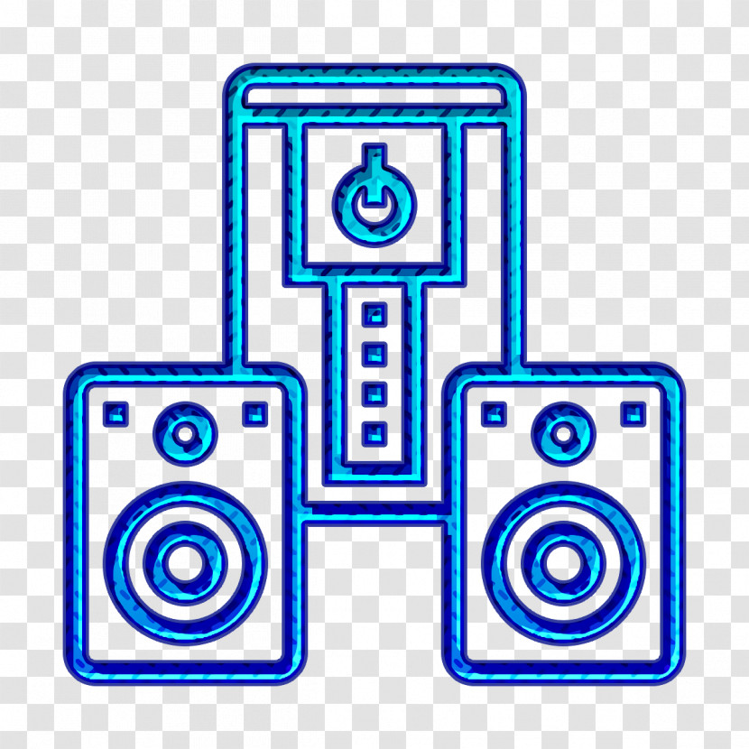 Speaker Icon Music And Multimedia Icon Party Icon Transparent PNG