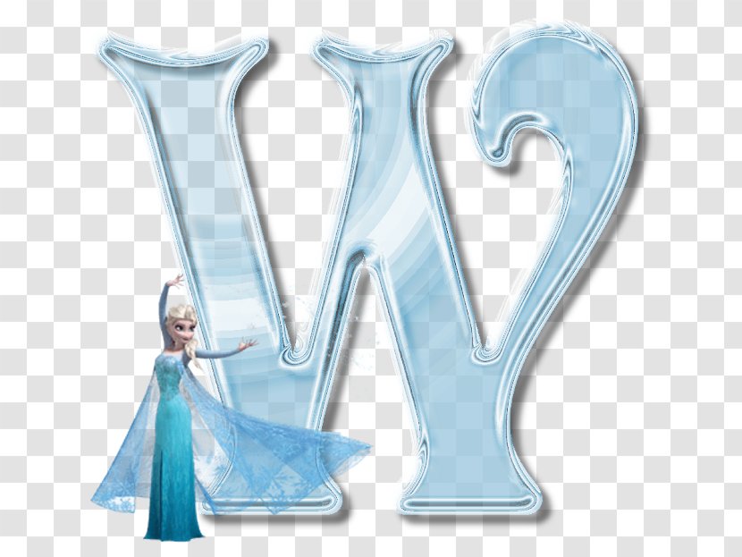 Alphabet Elsa Olaf Frozen Film Series Font Transparent PNG