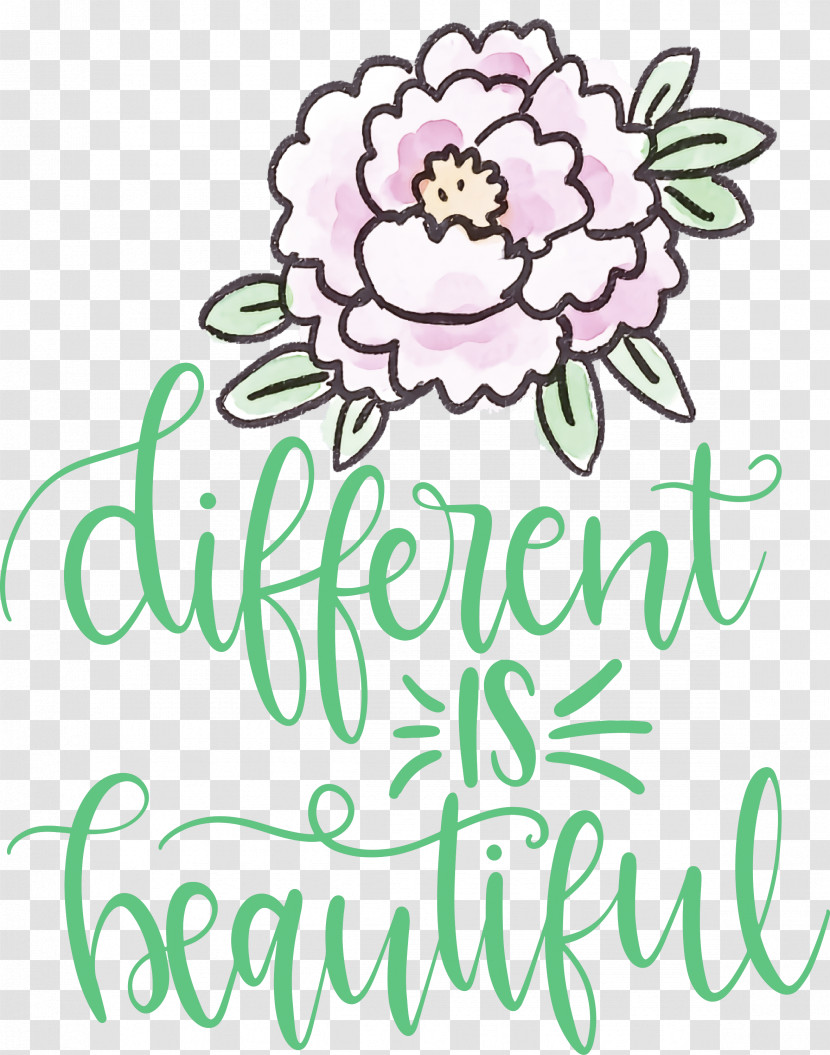 Different Is Beautiful Womens Day Transparent PNG