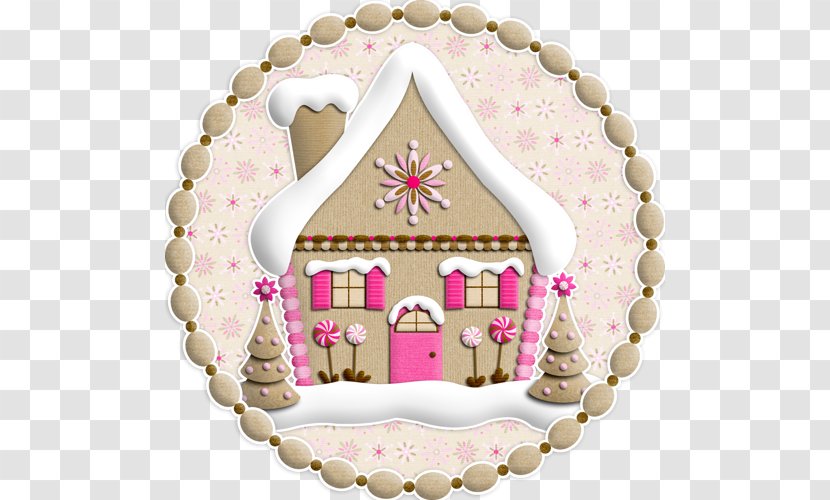 Gingerbread House Christmas Tree - Card - Cartoon Igloo Decoration Transparent PNG
