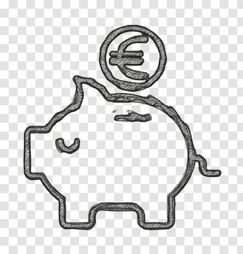 Piggy Bank Icon Currency Icon Save Icon Transparent PNG