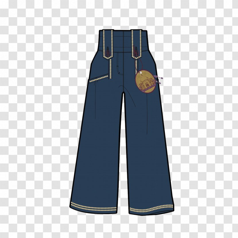 Jeans Cowboy Designer Bell-bottoms - Shorts - Cartoon Transparent PNG