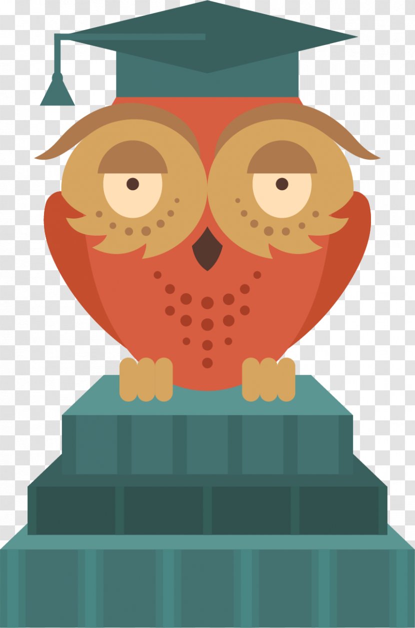 Owl Bird Clip Art - Graduation Ceremony - Owls Transparent PNG