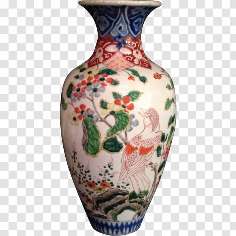 Hizen Province Imari Ware Vase Edo Period Porcelain - Pottery Transparent PNG
