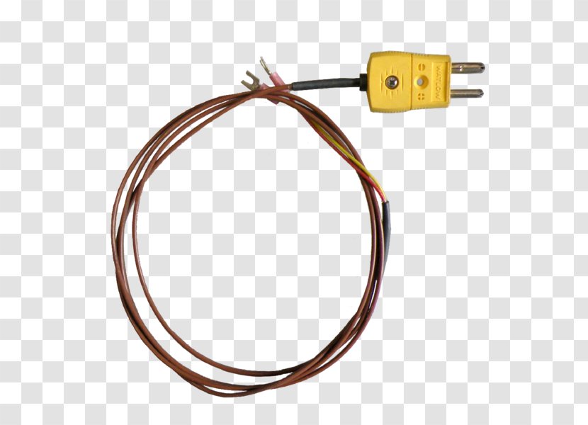 Electrical Cable Wire Thermocouple Transparent PNG