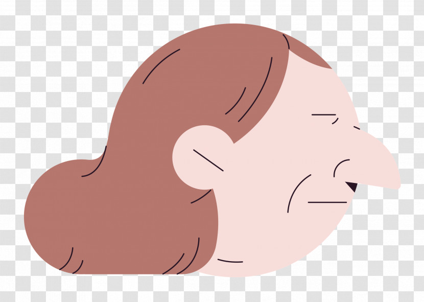Face Forehead Head Skin Lips Transparent PNG
