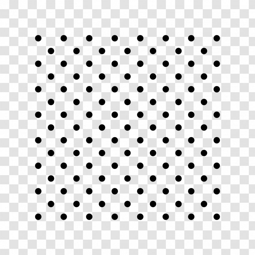 Polka Dot Line Point Angle Font - Black Transparent PNG