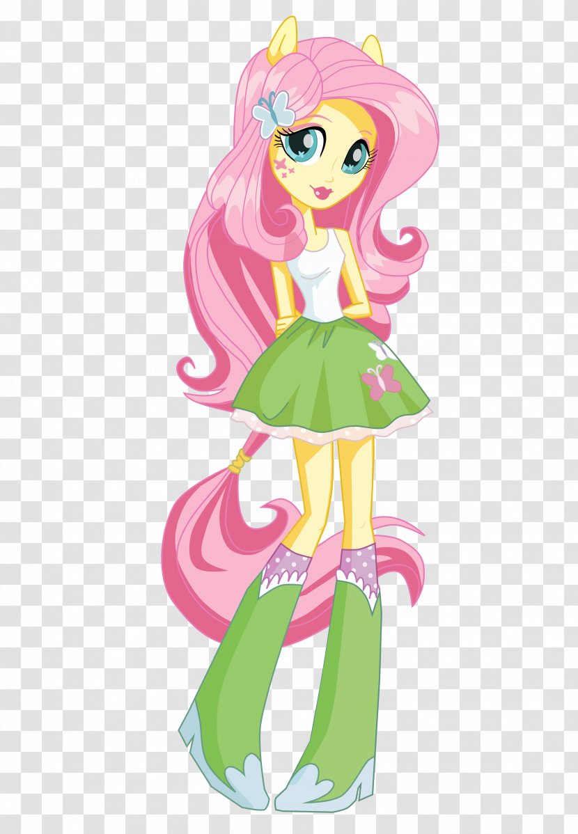 Fluttershy My Little Pony: Equestria Girls Rainbow Dash - Sunset Shimmer - Kiss Transparent PNG