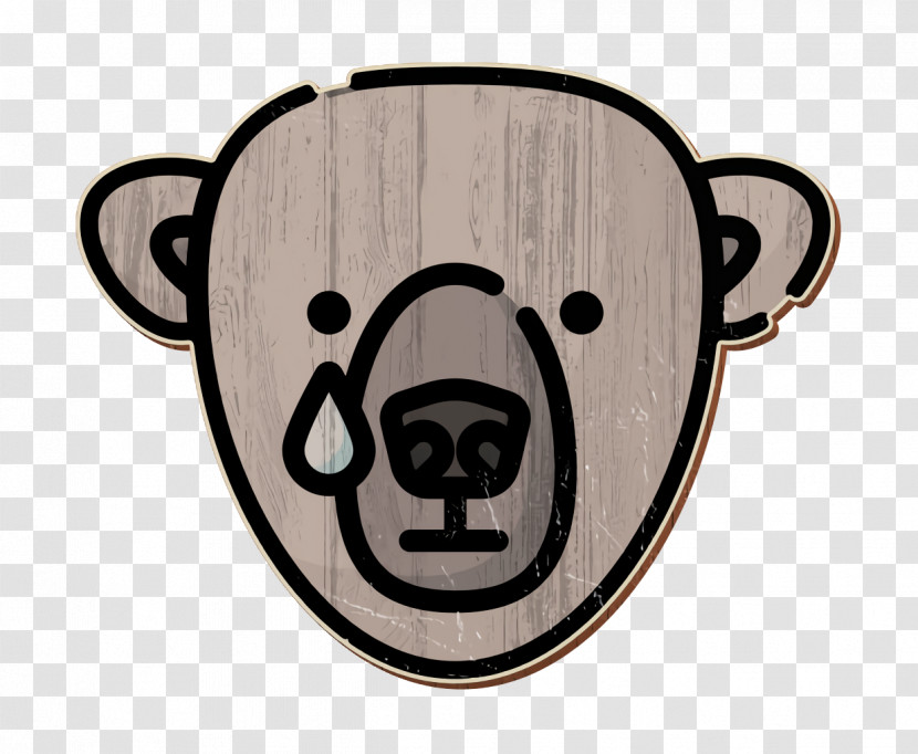 Climate Change Icon Bear Icon Zoo Icon Transparent PNG