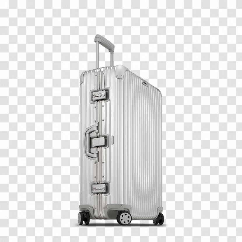 Rimowa Topas Cabin Multiwheel Suitcase Classic Flight - Metal Transparent PNG