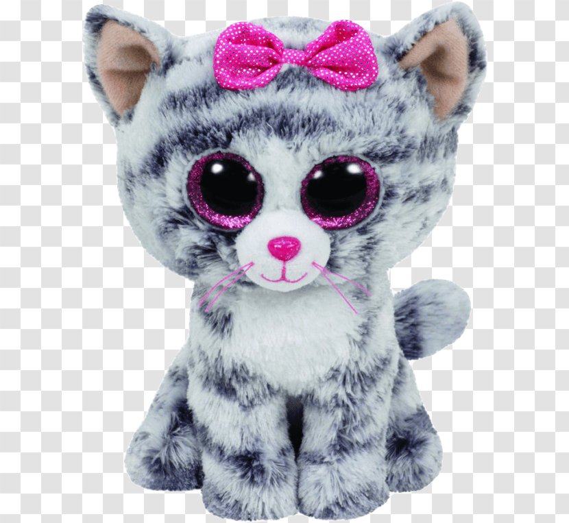 Ty Inc. Pink Cat Beanie Babies Stuffed Animals & Cuddly Toys Transparent PNG